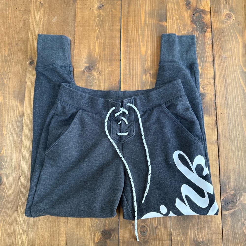 PINK Victoria's Secret Dark Gray Joggers